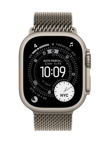 AW BAND 49MM TITANIUM MILANESE NATURAL S