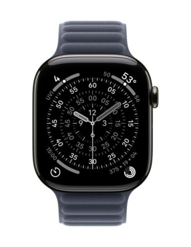 AW BAND 46MM MAGNETIC LINK NAVY M/L