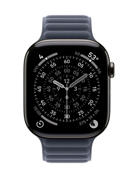 AW BAND 46MM MAGNETIC LINK NAVY M/L