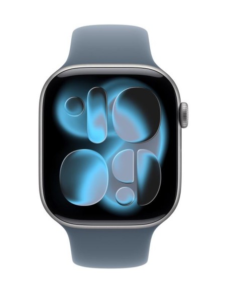 AW BAND 46MM SPORT ANCHOR BLUE S/M