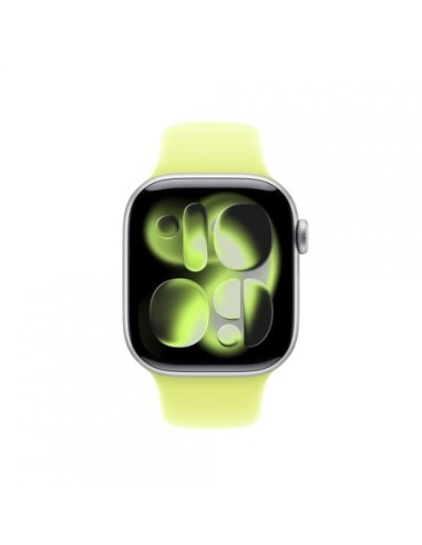 AW BAND 42MM SPORT NEON YELLOW S/M