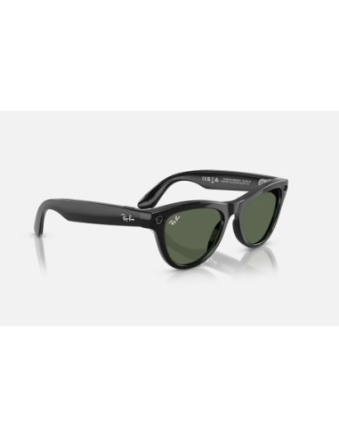 RayBan Meta Skyler M Black/Green G15