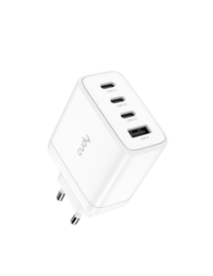CUDY 4-Port 65W USB-C Charger EU Plug