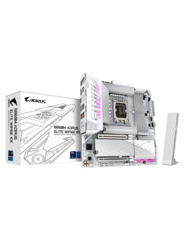 MB Gigabyte B860M AORUS ELITE WIFI6E ICE