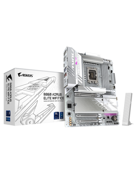 MB Gigabyte B860 AORUS ELITE WIFI7 ICE