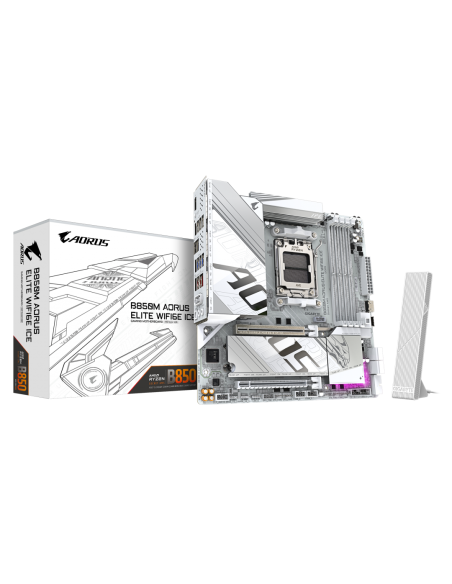 MB Gigabyte B850M AORUS ELITE WIFI6E ICE