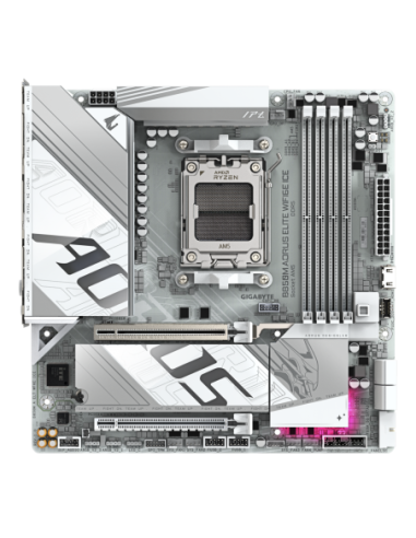 MB Gigabyte B850M AORUS ELITE WIFI6E ICE