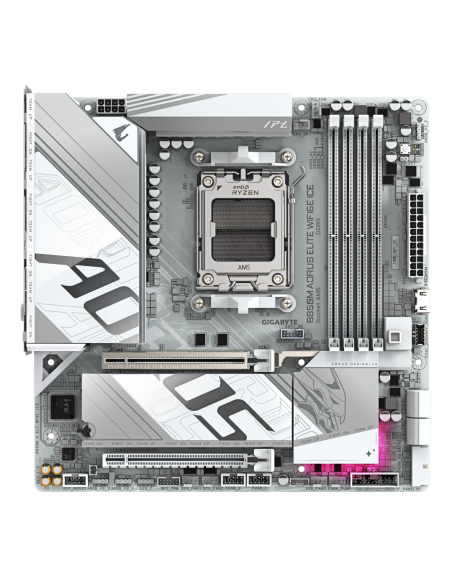 MB Gigabyte B850M AORUS ELITE WIFI6E ICE