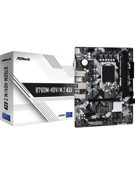MB Asrock B760M-HDV/M.2 DDR4