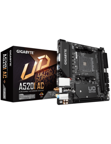 MB GB A520I AC AM4 DDR4 MINI ITX