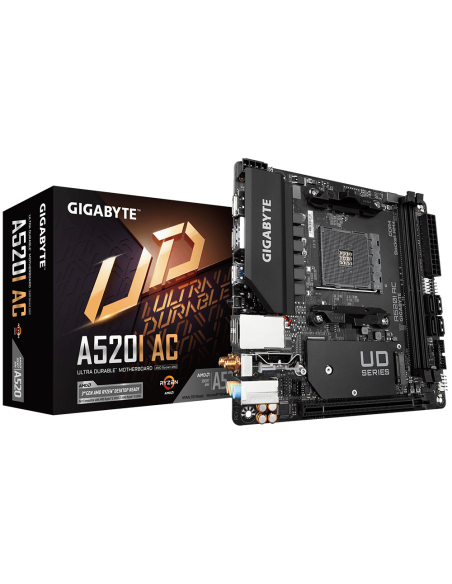 MB GB A520I AC AM4 DDR4 MINI ITX