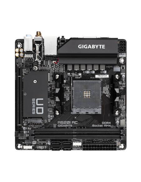 MB GB A520I AC AM4 DDR4 MINI ITX