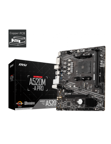 MB AMD MSI AM4 A520M-A PRO