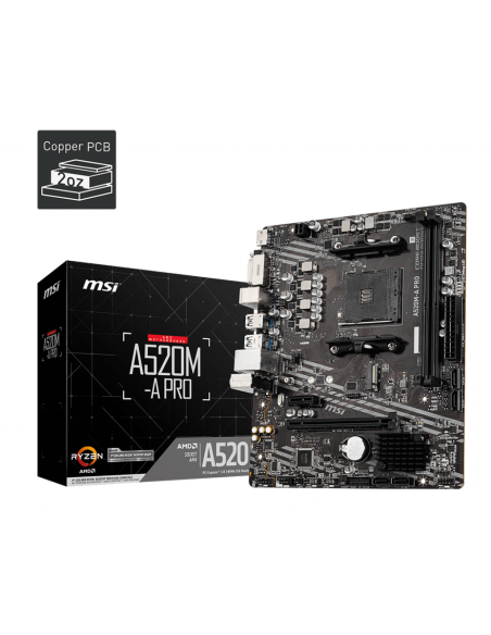 MB AMD MSI AM4 A520M-A PRO
