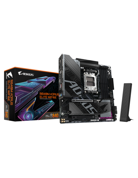 MB GIGABYTE B840M AORUS ELITE WIFI6E AM5