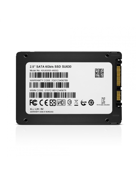 SSD Adata SU630, 480GB, 2.5", SATA III
