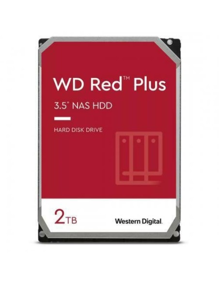HDD WD Red Plus 2TB SATA-III 5400RPM 128