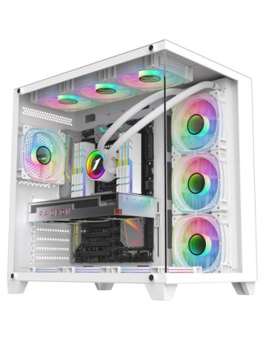 Carcasa 1STPLAYER Gaming MV8 WHITE