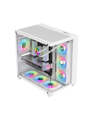 Carcasa 1STPLAYER Gaming MV8 WHITE