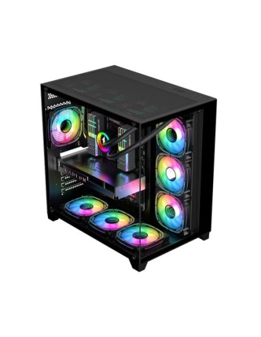 Carcasa 1STPLAYER Gaming MV8 BLACK