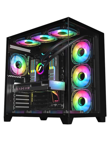 Carcasa 1STPLAYER Gaming MV8 BLACK