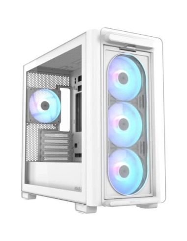 Carcasa Asus A23 PLUS TG ARGB WHITE
