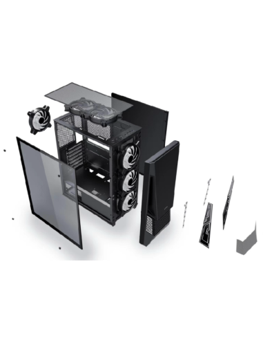 CARCASA GAMING SERIOUX ROGUE