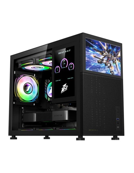 Carcasa 1STPLAYER Gaming MI6-EV BLACK