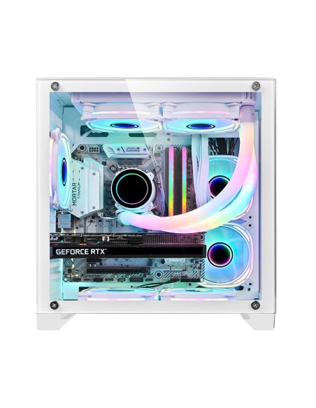 Carcasa 1STPLAYER Gaming MV5 WHITE