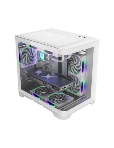 Carcasa 1STPLAYER Gaming UV5 WHITE