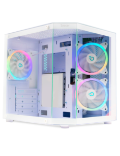 Carcasa Spacer Aquarium, mATX White