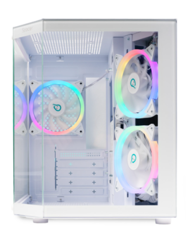 Carcasa Spacer Aquarium, mATX White