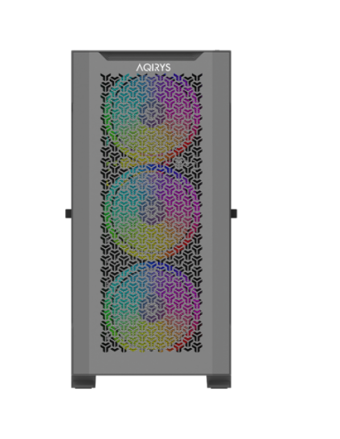 Carcasa Aqirys Aquilla Midi Tower Black