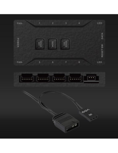 Carcasa Aqirys Wezen Midi Tower White