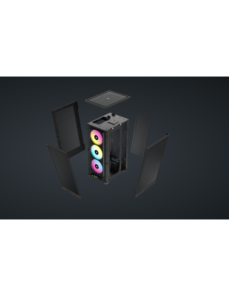 CR iCUE 2000D AIRFLOW RGB MINI-ITX BK