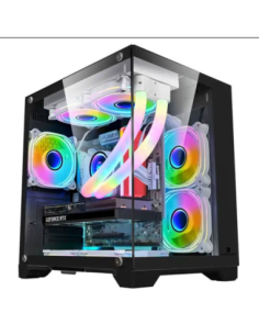Carcasa 1STPLAYER Gaming MV5 TP BLACK