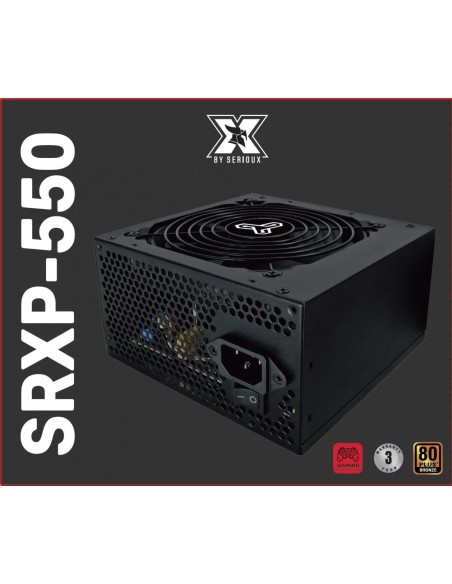 SURSA PC SERIOUX 550W 80+ BRONZE FAN12CM