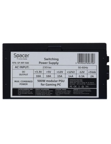Sursa Spacer ATX Modulara 500W