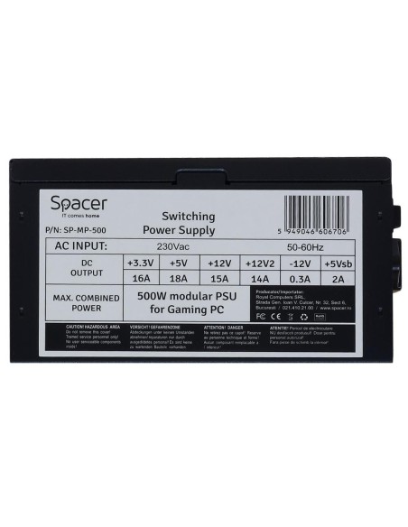 Sursa Spacer ATX Modulara 500W