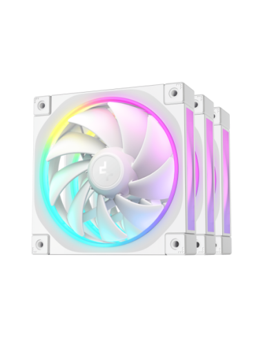 Ventilatoare DEEPCOOL FL12-3IN1 120mm WH