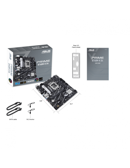 MB ASUS PRIME B760M-K DDR4 LGA1700
