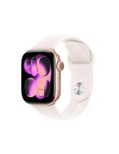 AW S11 42 GPS RoseG Alum LBlush Band S/M