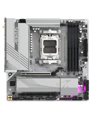 MB Gigabyte B650M AORUS ELITE AX ICE