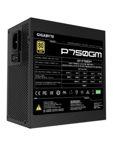 PSU Gigabyte P750GM 80+ Modulara