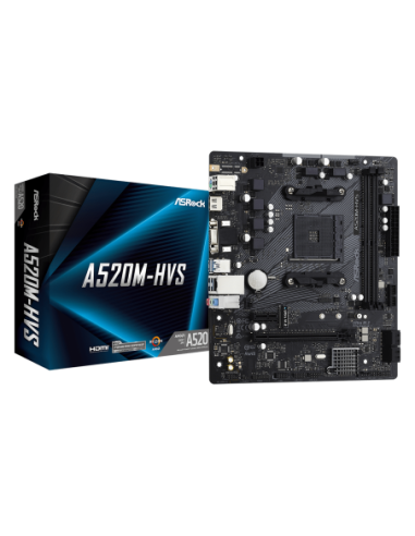 MB ASROCK A520M-HVS AM4