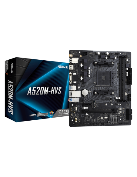 MB ASROCK A520M-HVS AM4