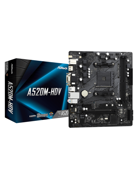 MB ASROCK A520M-HDV AM4