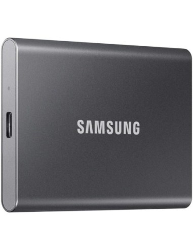 SSD Extern Samsung T7, 2TB, Titan Gray,