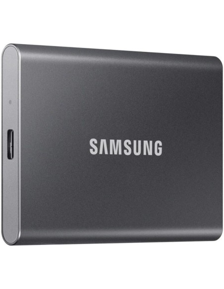SSD Extern Samsung T7, 2TB, Titan Gray,