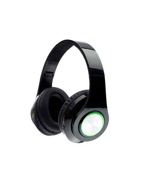 Casti cu micr. Spacer, wireless, negru